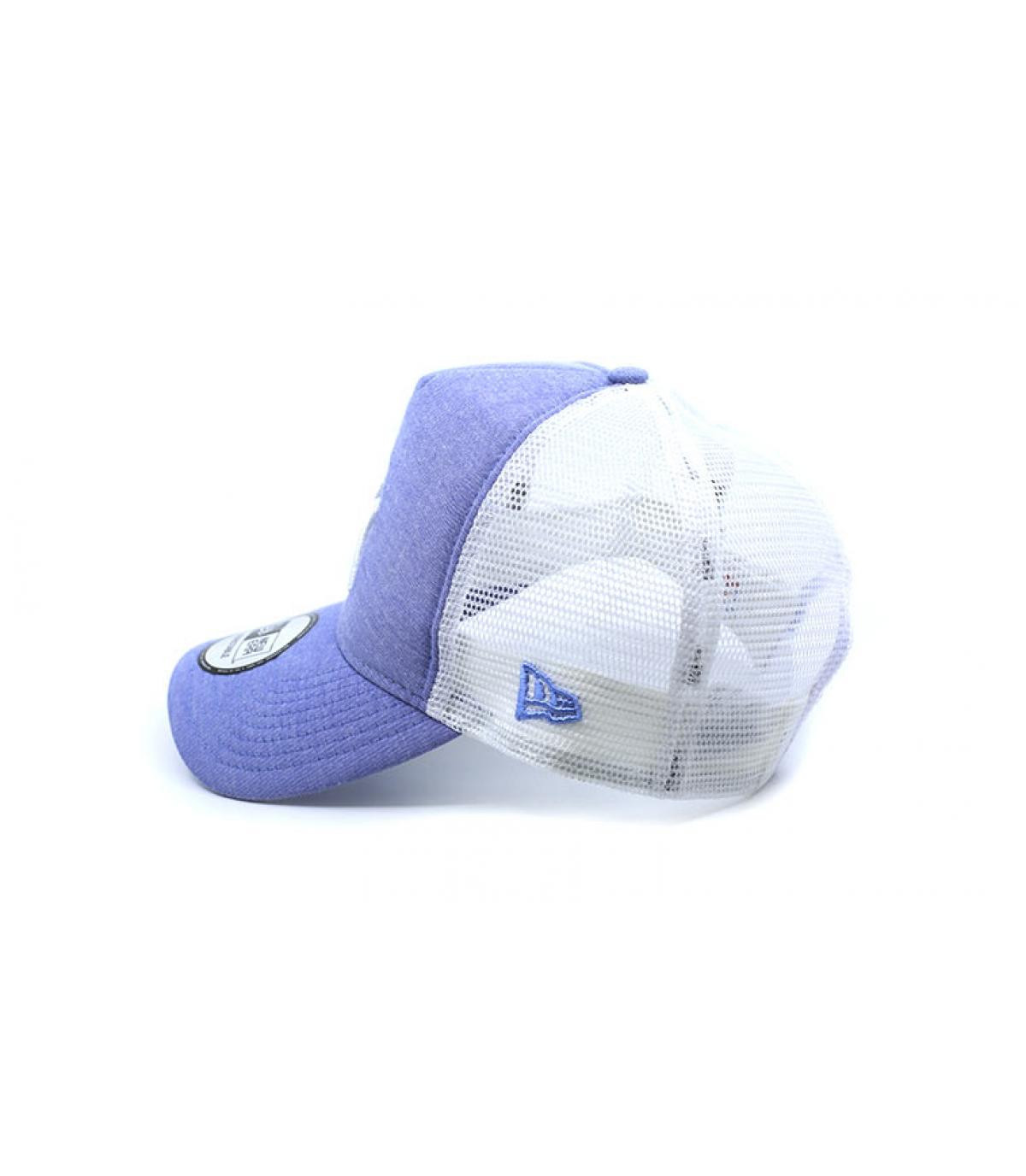 New Era trucker NY bleu ciel